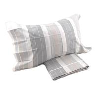 Bossi Righe 7344, parure Letto lenzuolo Matrimoniale