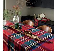 Bossi - Tovaglia Maxi Arredo Puro Cotone Pettinato Tinto in Filo 6 posti - cm 150 x 180 (escluso tovaglioli) 1395