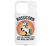 Bossicorn Leader Power Confidence Rainbow Coffee Lover Custodia per iPhone 15 Pro Max