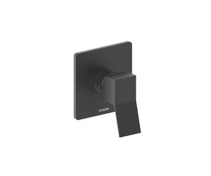 Bossini Aki rubinetto doccia da incasso con miscelatore, Z00739000073005, Aki nero opaco [Rubinetteria Bagno > Rubinetteria Doccia]