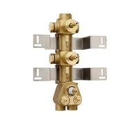 Bossini Alta Portata corpo d’installazione a incasso per termostatico a 2 vie, Z030201000, Alta Portata [Rubinetteria Bagno > Accessori di Montaggio per Rubinetteria Bagno]