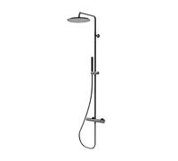 Bossini Cosmo colonna doccia, miscelatore monocomando, L10094000073008, Cosmo nero opaco [Rubinetteria Bagno > Colonne Doccia]