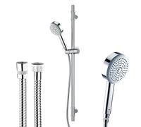 Bossini Dinamica set doccia con asta saliscendi, 1 tipo di getto, DA3002N00030009, Dinamica cromo [Rubinetteria Bagno > Set Doccia]