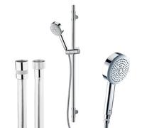 Bossini Dinamica set doccia con asta saliscendi, 1 tipo di getto, DA3003N00030009, Dinamica cromo [Rubinetteria Bagno > Set Doccia]