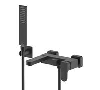 Bossini Gillo rubinetto vasca esterno, miscelatore monocomando, Z00728000073005, Gillo nero opaco [Rubinetteria Bagno > Rubinetteria Vasca]