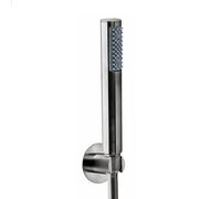 Bossini Inox set doccia con supporto, 1 tipo di getto, INC003C00075005, Inox acciaio inox spazzolato [Rubinetteria Bagno > Set Doccia]