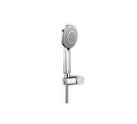 BOSSINI - MIXA/3 kit supporto orientabile con presa acqua, duplex e flessibile a scelta - CB7001/CB7002 : Flessibile - Flessibile ottone doppia aggraffatura - A03045