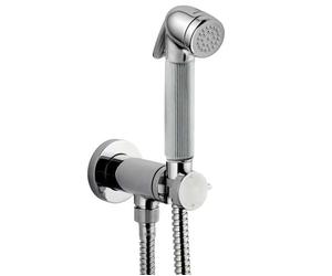 Bossini - Nikita Flat Miscelatore progressivo a parete con doccia a pulsante - cromo E37008