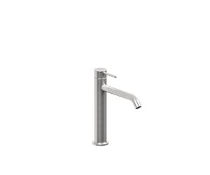 BOSSINI - NOBU-M miscelatore monocomando medio per lavabo acciaio spazzolato - INZ203