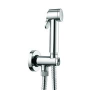 BOSSINI PALOMA SET DOCCIA A PULSANTE ABS C/SUPPORTO E ARRESTO ACQUA 1/2"M DUPLEX