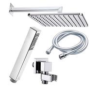 Bossini Shower Concept set completo doccia con Soffione Cosmo 280 x 280 con Doccia Cube e Flessibile 150 cm