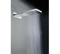 Bossini - Soffione Manhattan 1 getto acciaio inox + Duplex doccia FLAT ONE - M90798