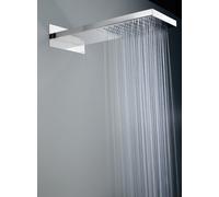 Bossini - Soffione Manhattan 2 getti acciaio inox + Duplex doccia FLAT ONE - M90801