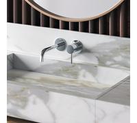 Bossini Teo rubinetto lavabo a parete, Z00730000030005, Teo cromo [Rubinetteria Bagno > Rubinetteria Lavabo]