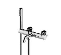 Bossini Teo rubinetto vasca esterno, miscelatore monocomando, Z00723000030005, Teo cromo [Rubinetteria Bagno > Rubinetteria Vasca]