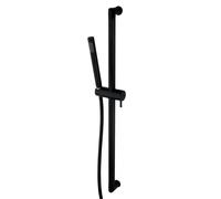 Bossini Zen set doccia con asta saliscendi, 1 tipo di getto, D74201T00073013, Zen nero opaco [Rubinetteria Bagno > Set Doccia]