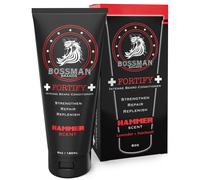 Bossman Fortify Intense Beard Conditioner - Dochow Beard Wash Meisturizer and Beard Amorbimento per uomini - Prodotti di crescita della barba - Made