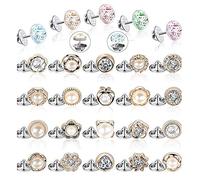 BOSSTER Bottoni a Spilla di Perle 30 Pezzi Pilla da Donna per Camicia Piccolo Spilla di Sicurezza per Borse Zaini Ackets Cappello Capi di Abbigliamento Vestito