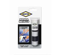 STUCCO EPOSSIDICO BICOMPONENTE RIPARA METALLO " BOSTIK " 56 gr STICK GRIGIO