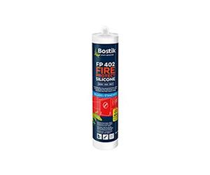Bostik - Cartuccia in silicone neutro, resistente al fuoco, FP 402 Fire Protect SIL, 280 ml