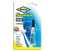 4x Collante Uhu Bostik Super Glu, modello D2528, Trasparente, per incollaggi