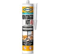 Bostik Cartuccia Montaggio Kit Profession Silicone per Marmo e Legno 350 g