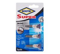 Bostik Colla Super Mini Istantaneo Trasparente 1g Stick 3 Pezzi