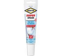 Bostik Super Specchi adesivo neutro per specchio non corrode tubetto 100g bianco
