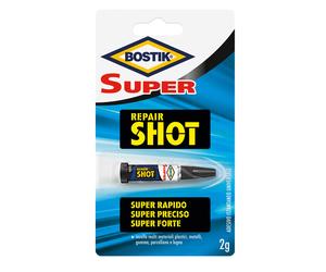 BOSTIK - D2268 - Colla istantanea Super Repair Shot - 2 gr - trasparente - Bostik - 100588 - Conf. da 1 Pz. - D2268
