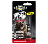 Bostik Grizzly Repair Istantaneo super colla per riparazioni veloci 3g trasparente