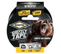 Bostik Nastro telato Grizzly Tape – Nero – 25 m x 50 mm