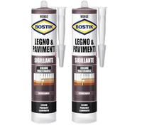 Bostik Legno & Pavimenti Wengè cartuccia 300ml (Confezione da 2)