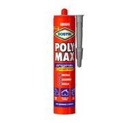 Mastice sigillante Silicone Impermeabile Universale Grigio 425 gr Polymax BOSTIK