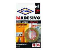 BOSTIK NASTRO BIADESIVO ESTERNIINTERNI 19MMX1,5M BL