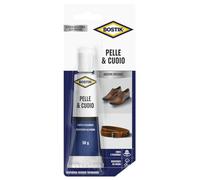BOSTIK COLLA ADESIVO PER PELLE CUOIO SIGILLANTE 50 g SCARPE BORSE ABITI CINTURE