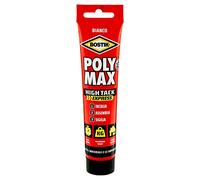 BOSTIK Poly Max High Tack Express colla di montaggio e sigillante universale super forte, tenuta istantanea tubo 165g bianco