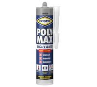 Bostik Poly Max Sigillante Grigio - sigillante universale permanentemente elastico e verniciabile, non ritira e resiste alla muffa
