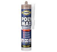 Bostik Poly Max Sigillante Marrone - sigillante universale permanentemente elastico e verniciabile, non ritira e resiste alla muffa