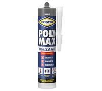 Bostik Poly Max Sigillante Nero - sigillante universale permanentemente elastico e verniciabile, non ritira e resiste alla muffa