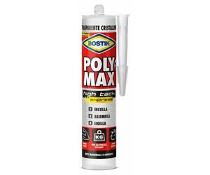 Bostik Polymax High Tack Cartuccia Cristal Gr. 300