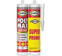Bostik Polymax Original Express Bipack Trasparente 300 g 2 Pezzi