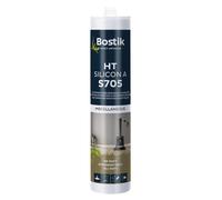 Bostik S705 HT Silicone A Silicone Ad Alta Temperatura 300Ml Cartuccia Nera
