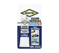 BOSTIK SILICONE UNIVERSALE 60 ML TRASPAR BLISTER