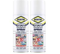 Bostik Superchiaro Spray, colla a contatto Trasparente 200ml (Confezione da 2)