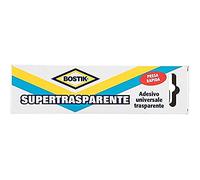 Bostik Supertrasparente adesivo a contatto universale superforte a presa rapida astuccio 125g Trasparente