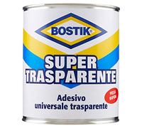 BOSTIK Supertrasparente adesivo a contatto universale superforte a presa rapida latta 750ml Trasparente