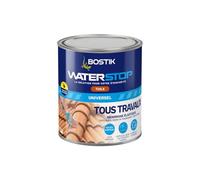 Bostik Waterstop - Membrana impermeabilizzante per tetti, grondaie e pareti, riparazione perdite, infiltrazioni e crepe, resistente ai raggi UV e alle intemperie, colore: piastrella - paletto 1 kg