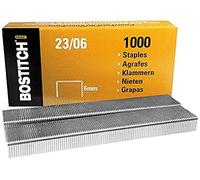 Bostitch 23-06-1M staples per HD 3D/PHD-60/B310HDS, 12 x 6 mm formato, quantità 1000 pcs