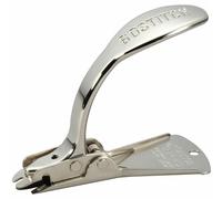Bostitch Levapunti da ufficio resistente, per cartone, con protezione integrata, finitura nichelata resistente all'usura, cromato