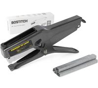 Bostitch Pinzatrice B8 per ufficio, resistente, con 1250 punti da 1/4", 45 fogli senza inceppamento, cucitrice industriale in metallo a striscia intera, capacità 210, per cartone, carta, tessuto